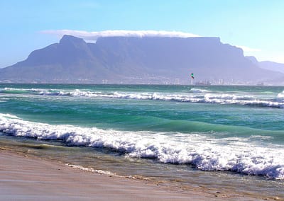 Table Mountain Cape Town from Blouberg Beach